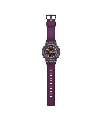 Casio G-Shock GM110CL-6A Classy Off-Road Purple Rainbow Metal Watch destockage