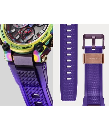 Casio G-Shock MTGB3000PRB-1 Aurora Oval Rainbow Purple Limited Edition MTG Watch prix