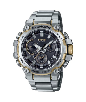 Casio G-Shock MTG MTGB3000D-1A9 Silver & Gold Steel Bluetooth Watch Limited Fin de série