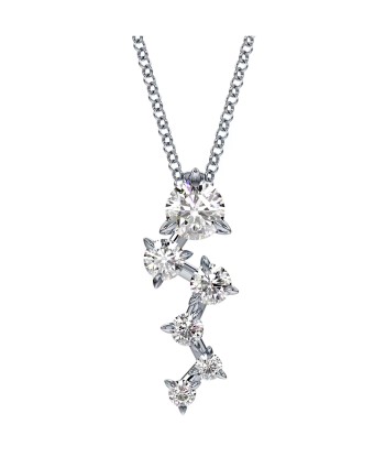 Swarovski Diamond Intimate Pendant Necklace White Gold la chaussure