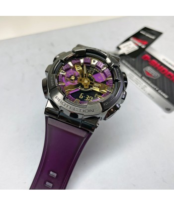 Casio G-Shock GM110CL-6A Classy Off-Road Purple Rainbow Metal Watch destockage