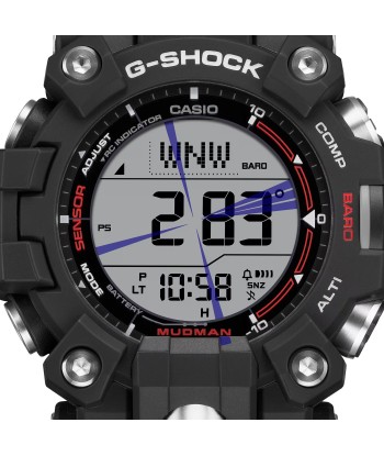 CASIO G-Shock GW9500-1 Mudman Triple Sensor Solar Black Watch d'Europe débarque