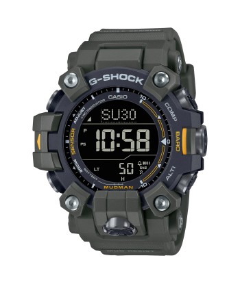 CASIO G-Shock GW9500-3 Mudman Triple Sensor Solar Green Watch en stock