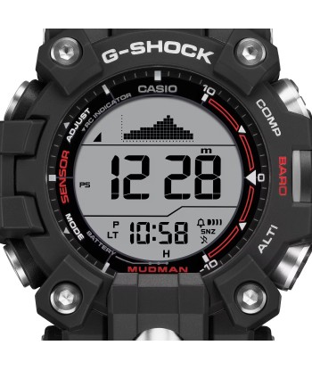 CASIO G-Shock GW9500-1 Mudman Triple Sensor Solar Black Watch d'Europe débarque