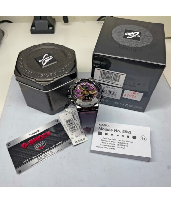 Casio G-Shock GM110CL-6A Classy Off-Road Purple Rainbow Metal Watch destockage