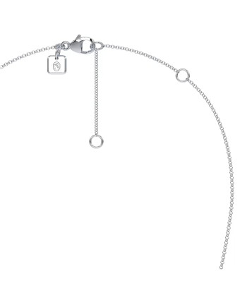 Swarovski Diamond Essentials Cushion Halo Pendant Necklace Sterling Silver Economisez 