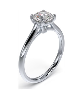 Swarovski Eternity Solitaire 1 Carat Diamond Ring 14K White Gold soldes