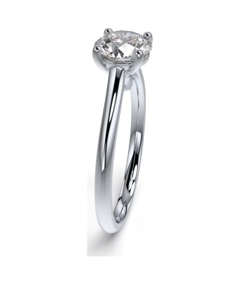 Swarovski Eternity Solitaire 1 Carat Diamond Ring 14K White Gold soldes