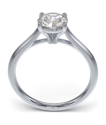 Swarovski Eternity Solitaire 1 Carat Diamond Ring 14K White Gold soldes