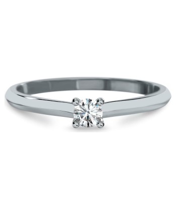 Swarovski Essentials Solitaire Round Diamond Ring Sterling Silver du meilleur 