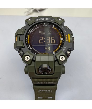 CASIO G-Shock GW9500-3 Mudman Triple Sensor Solar Green Watch en stock