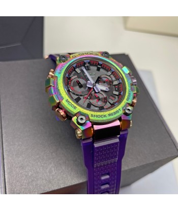 Casio G-Shock MTGB3000PRB-1 Aurora Oval Rainbow Purple Limited Edition MTG Watch prix