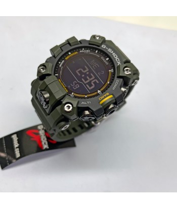 CASIO G-Shock GW9500-3 Mudman Triple Sensor Solar Green Watch en stock