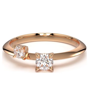 Swarovski Intimate Twin Diamond Ring 14K Rose Gold prix