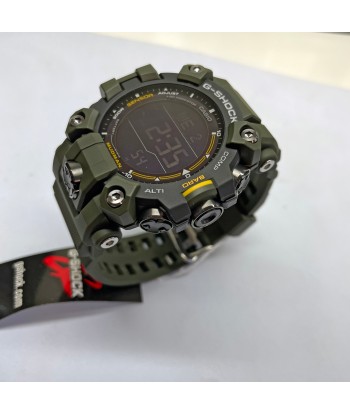 CASIO G-Shock GW9500-3 Mudman Triple Sensor Solar Green Watch en stock