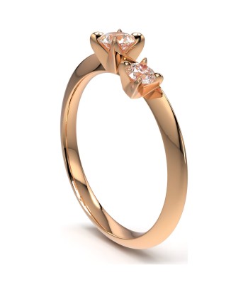 Swarovski Intimate Twin Diamond Ring 14K Rose Gold prix