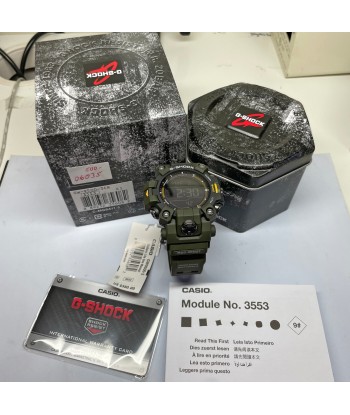 CASIO G-Shock GW9500-3 Mudman Triple Sensor Solar Green Watch en stock