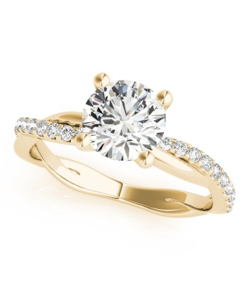 TWISTED DIA SHANK ENGAGEMENT RING 2024