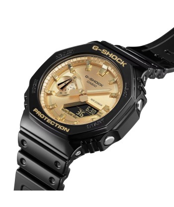 Casio G-Shock Black CasiOak Gold Metallic Glossy Watch GA2100GB-1A l'achat 