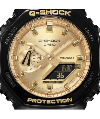 Casio G-Shock Black CasiOak Gold Metallic Glossy Watch GA2100GB-1A l'achat 