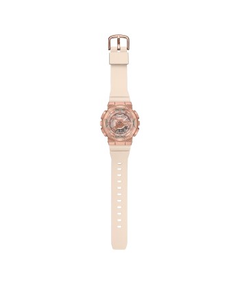 Casio G-Shock GMS GMS110PG-4A Metal Covered Rose Pink Gold Womens Watch prix