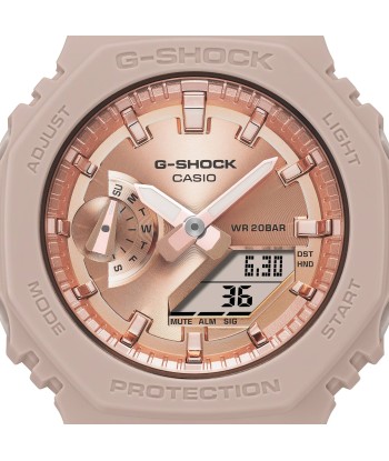 Casio G-Shock GMAS2100 “Mini CasiOak” Blush Pink Metallic Gold Watch GMAS2100MD-4A votre restaurant rapide dans 