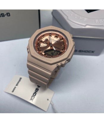 Casio G-Shock GMAS2100 “Mini CasiOak” Blush Pink Metallic Gold Watch GMAS2100MD-4A votre restaurant rapide dans 