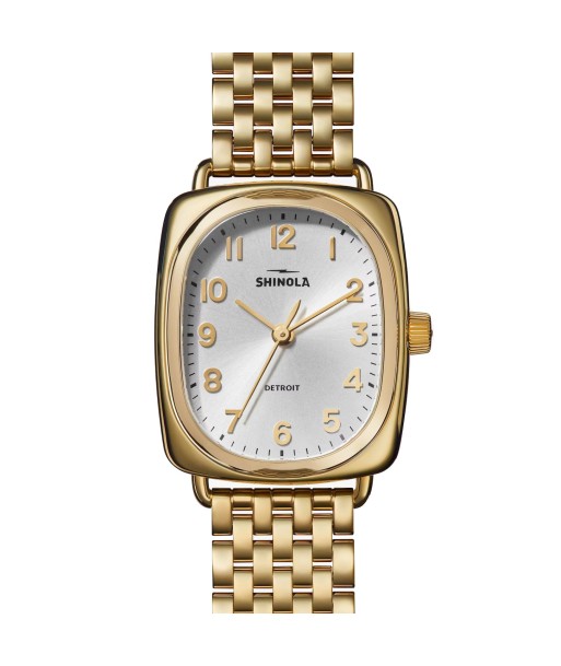 Shinola Gold Bixby 29 x 34mm Women's Two-tone Steel Watch S0120273178 outlet