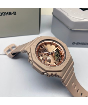 Casio G-Shock GMAS2100 “Mini CasiOak” Blush Pink Metallic Gold Watch GMAS2100MD-4A votre restaurant rapide dans 