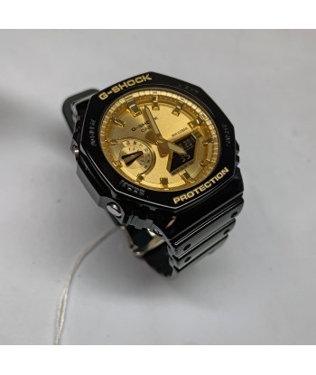 Casio G-Shock Black CasiOak Gold Metallic Glossy Watch GA2100GB-1A l'achat 