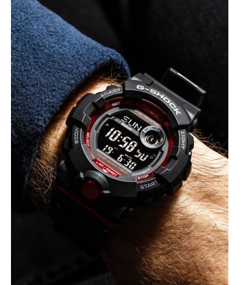 Casio G-Shock G-Squad Bluetooth Red Black Watch GBD800-1 d'Europe débarque