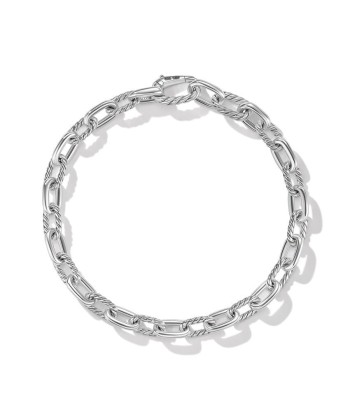 DY Gents Madison Chain Bracelet in Sterling Silver Livraison rapide