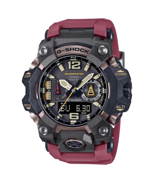 CASIO G-Shock GWGB1000-1A4 Red Mudmaster Bluetooth Triple Limited Watch à prix réduit toute l'année