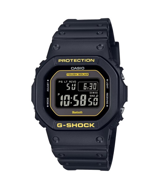 Casio GWB5600CY-1 G-Shock Caution Yellow & Black Solar Bluetooth Watch français