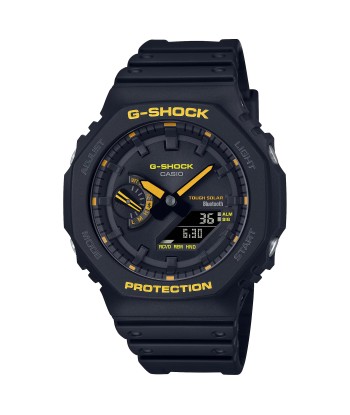 Casio G-Shock Caution Yellow Solar Bluetooth 2100 CasiOak GAB2100CY-1A Watch Jusqu'à 80% De Réduction