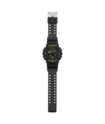 CASIO G-SHOCK GA100CY-1A Black & Caution Yellow Watch À commander