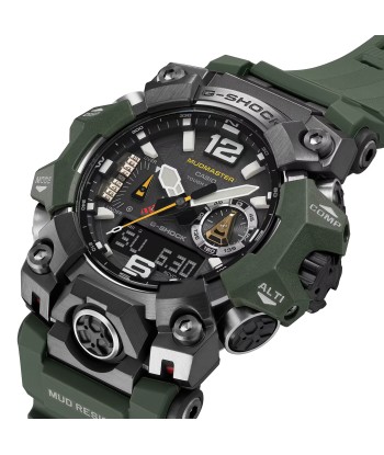 CASIO G-Shock GWGB1000-3A Green Mudmaster Bluetooth Triple Limited Watch paiement sécurisé