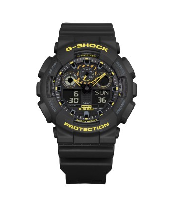 CASIO G-SHOCK GA100CY-1A Black & Caution Yellow Watch À commander