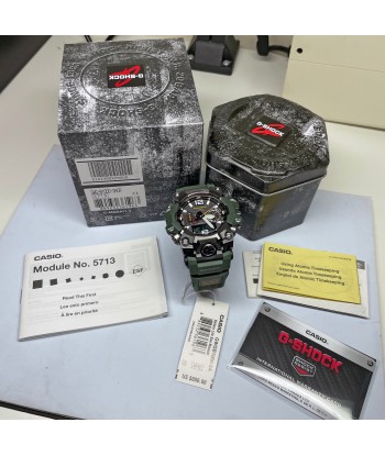 CASIO G-Shock GWGB1000-3A Green Mudmaster Bluetooth Triple Limited Watch paiement sécurisé