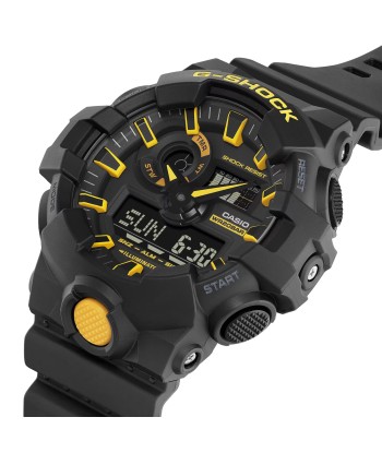 CASIO G-SHOCK GA700CY-1A Black & Caution Yellow Watch outlet