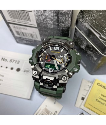 CASIO G-Shock GWGB1000-3A Green Mudmaster Bluetooth Triple Limited Watch paiement sécurisé