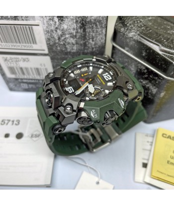 CASIO G-Shock GWGB1000-3A Green Mudmaster Bluetooth Triple Limited Watch paiement sécurisé