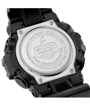 CASIO G-SHOCK GA700CY-1A Black & Caution Yellow Watch outlet