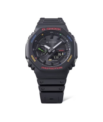 Casio G-Shock Black Multi-Color Solar Bluetooth 2100 CasiOak GAB2100FC-1A Watch Par le système avancé 