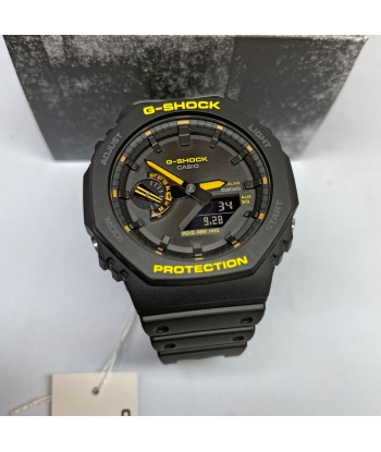 Casio G-Shock Caution Yellow Solar Bluetooth 2100 CasiOak GAB2100CY-1A Watch Jusqu'à 80% De Réduction