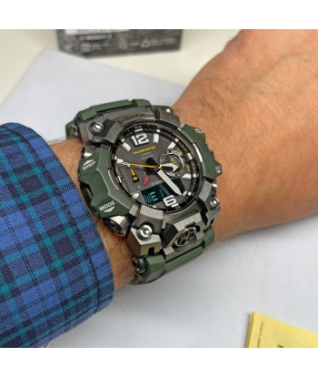 CASIO G-Shock GWGB1000-3A Green Mudmaster Bluetooth Triple Limited Watch paiement sécurisé