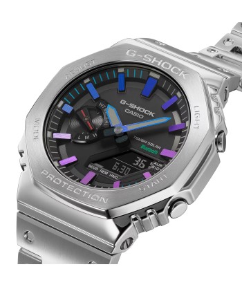 Casio G-Shock Polychromatic Rainbow Steel Solar Bluetooth 2100 CasiOak GMB2100PC-1A s'inspire de l'anatomie humaine