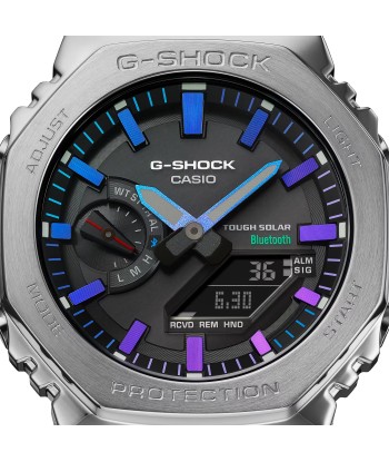 Casio G-Shock Polychromatic Rainbow Steel Solar Bluetooth 2100 CasiOak GMB2100PC-1A s'inspire de l'anatomie humaine