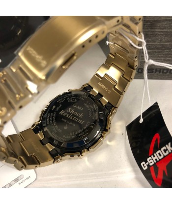 CASIO G-SHOCK GMW-B5000GD-9 Bluetooth Model Full Metal Gold Solar Square Watch Steel acheter