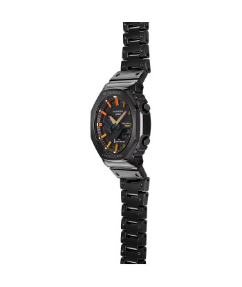 Casio G-Shock Polychromatic Rainbow Black Solar Bluetooth 2100 CasiOak GMB2100BPC-1A brillant des détails fins